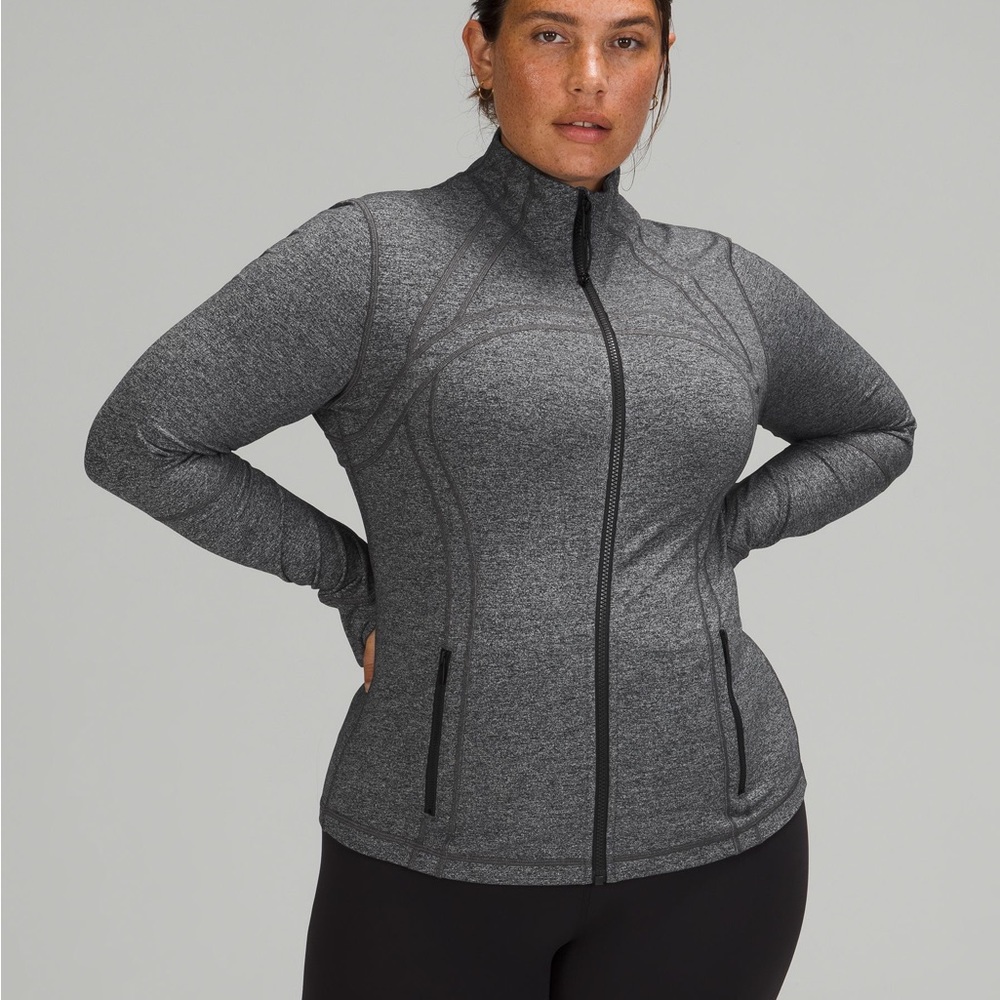 NWOT Lululemon Size 12 Define Jacket Luon Heathered Black